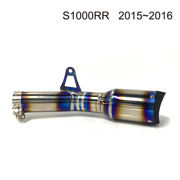 2015-2016 BMW S1000RR Slip-on Exhaust 60.5mm Titanium Motorcycle Exhaust Muffler